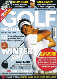 Portada de la revista Golf Monthly