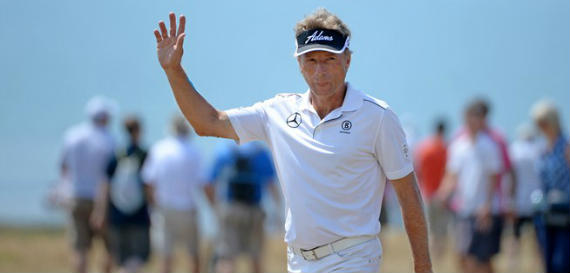 Imagen del artículo Langer, a ritmo de apisonamiento en el Senior Open Championship