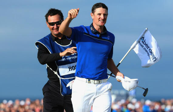 Imagen del artículo Justin Rose hace valer su victoria en Escocia y se sitúa tercero en el ranking mundial