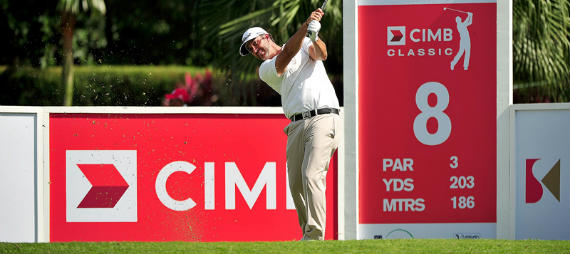 Imagen del artículo Scott Piercy, primer líder del CIMB Classic